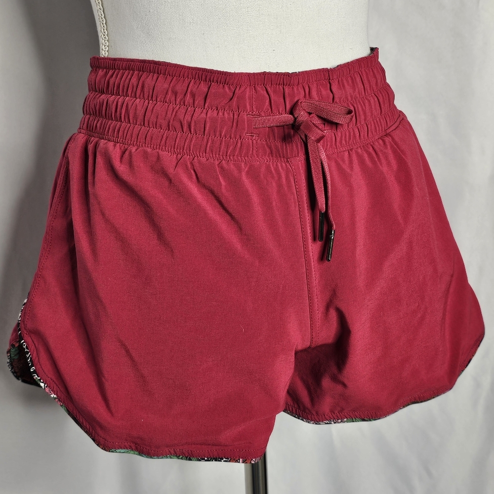 lululemon athletica Pink and Green Athletic Shorts